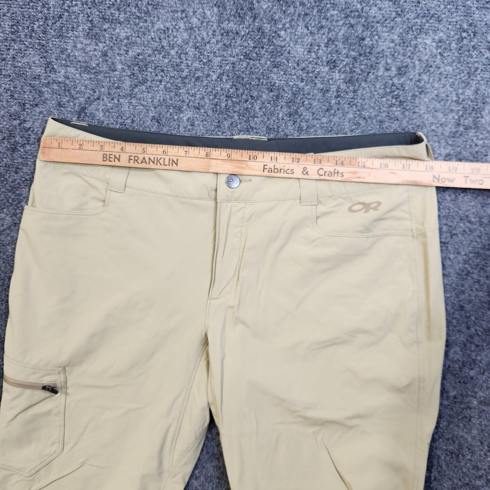 Outdoor Research Ferrosi Pants Womens 12 Beige Cargo Stretch Hiking Outdoor - Picture 6 of 10